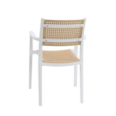 Outdoor-Stuhl aus synthetischem Rattan