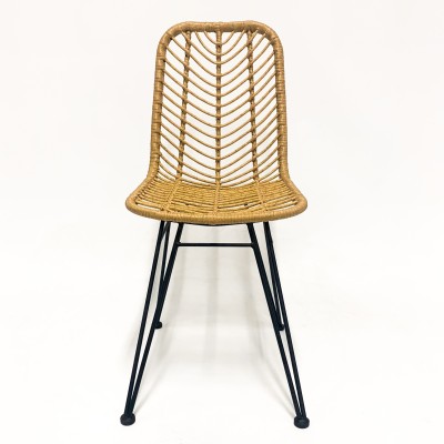 Cadeira Le Midi em rattan adequada para exterior