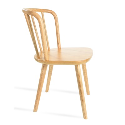 Silla nórdica Organic XL en madera de fresno