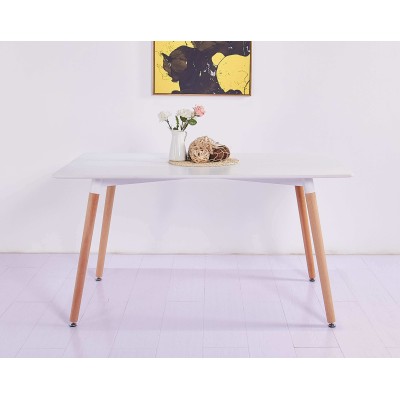 Rectangular Fox dining table 160cm