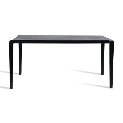 Inmod rectangular wooden dining table