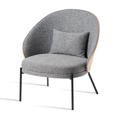 Fauteuil Nordic Earth avec coussin en coton