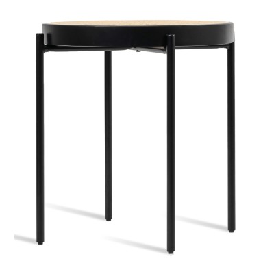 Table d'appoint North en rotin 50cm