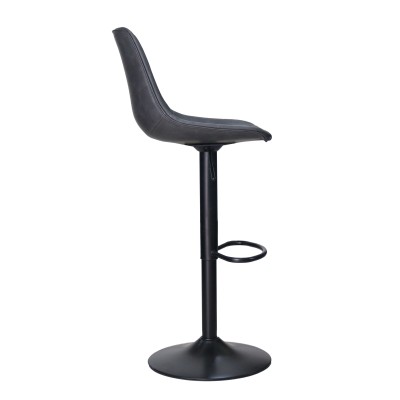 Tabouret ajustable Brandon recouvert de similicuir