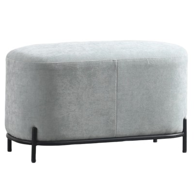 Apoio para os pés do sofá Clair Loveseat de design minimalista