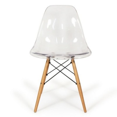 furmod Silla Eames DSW Inspirada Transparente