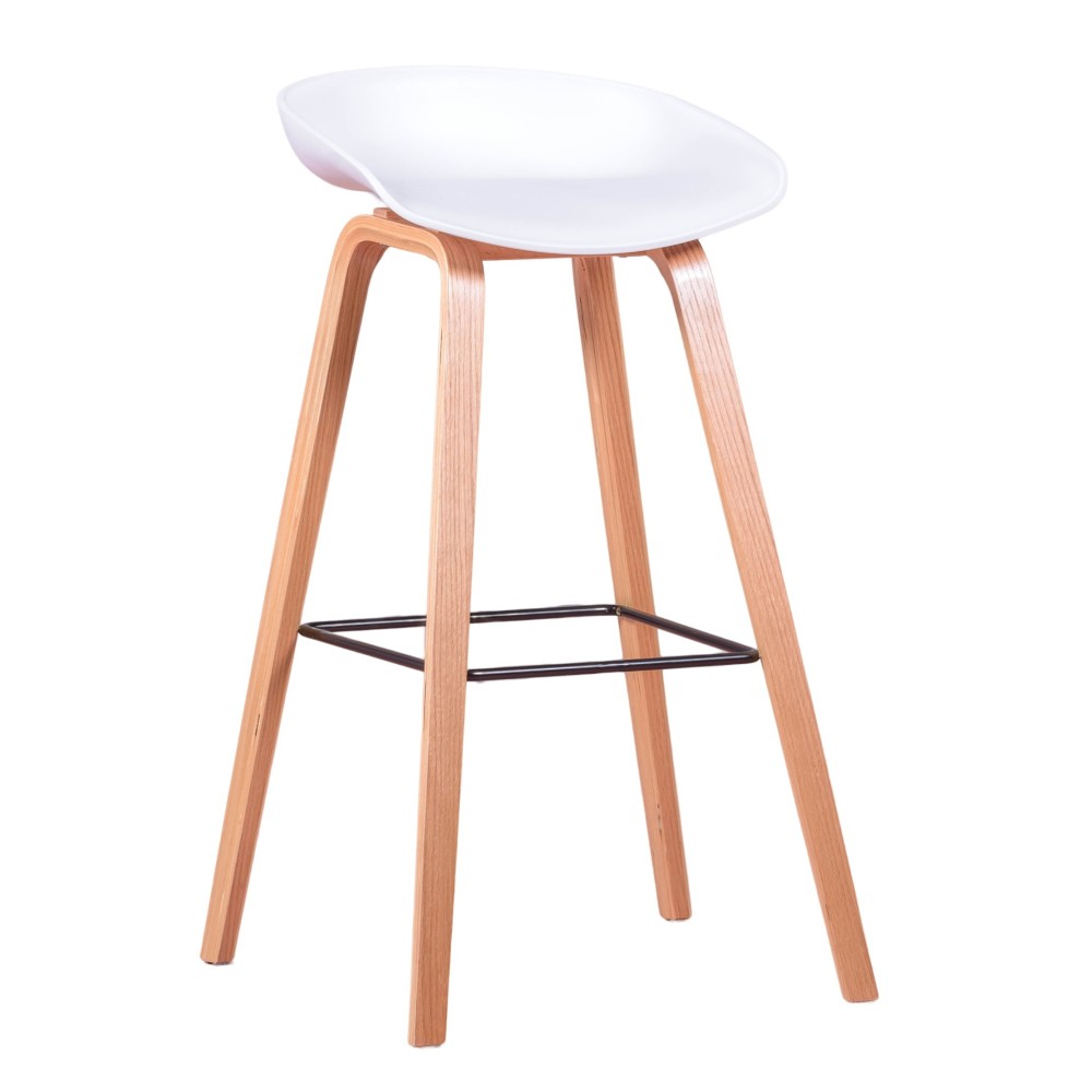 Tabouret Nordique en Bois de Hêtre