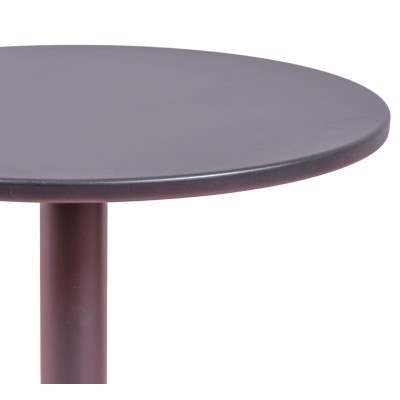 Seville high table in steel