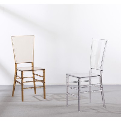 Felipe Ghost chair in transparent polycarbonate