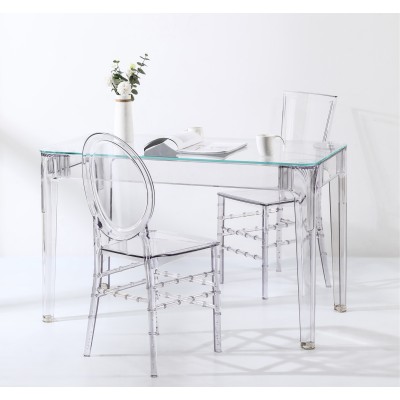 Felipe Ghost chair in transparent polycarbonate