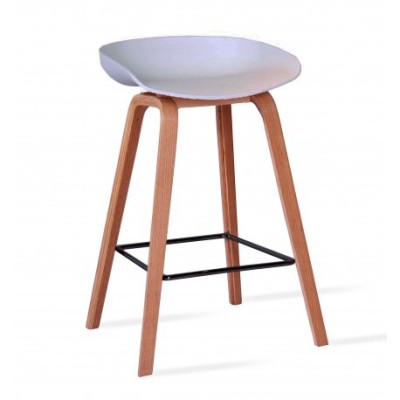 Daxer Nordic Tabouret 65 cm en Bois de Hêtre