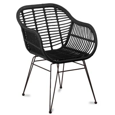 Le Midi Armchair in rattan perfect for outdoor