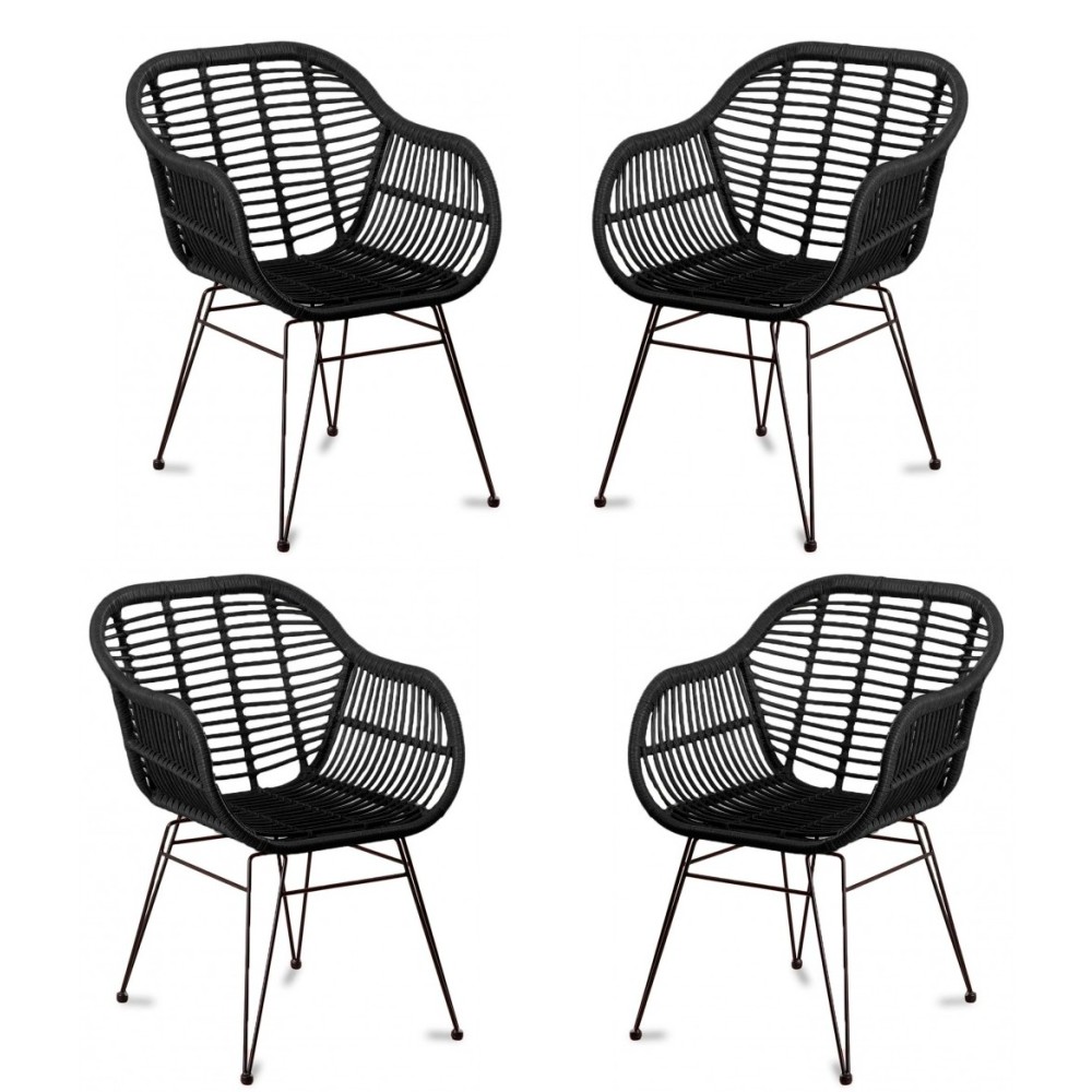 Le Midi Armchair in rattan perfect for outdoor