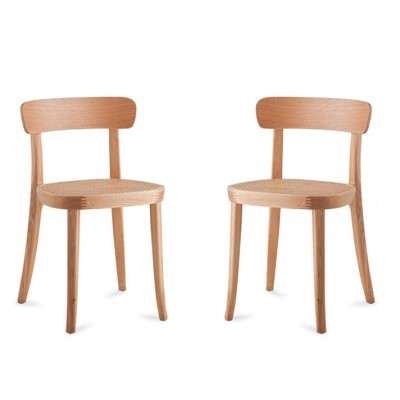 PACK 2 TOURS ASH WOOD CHAIR