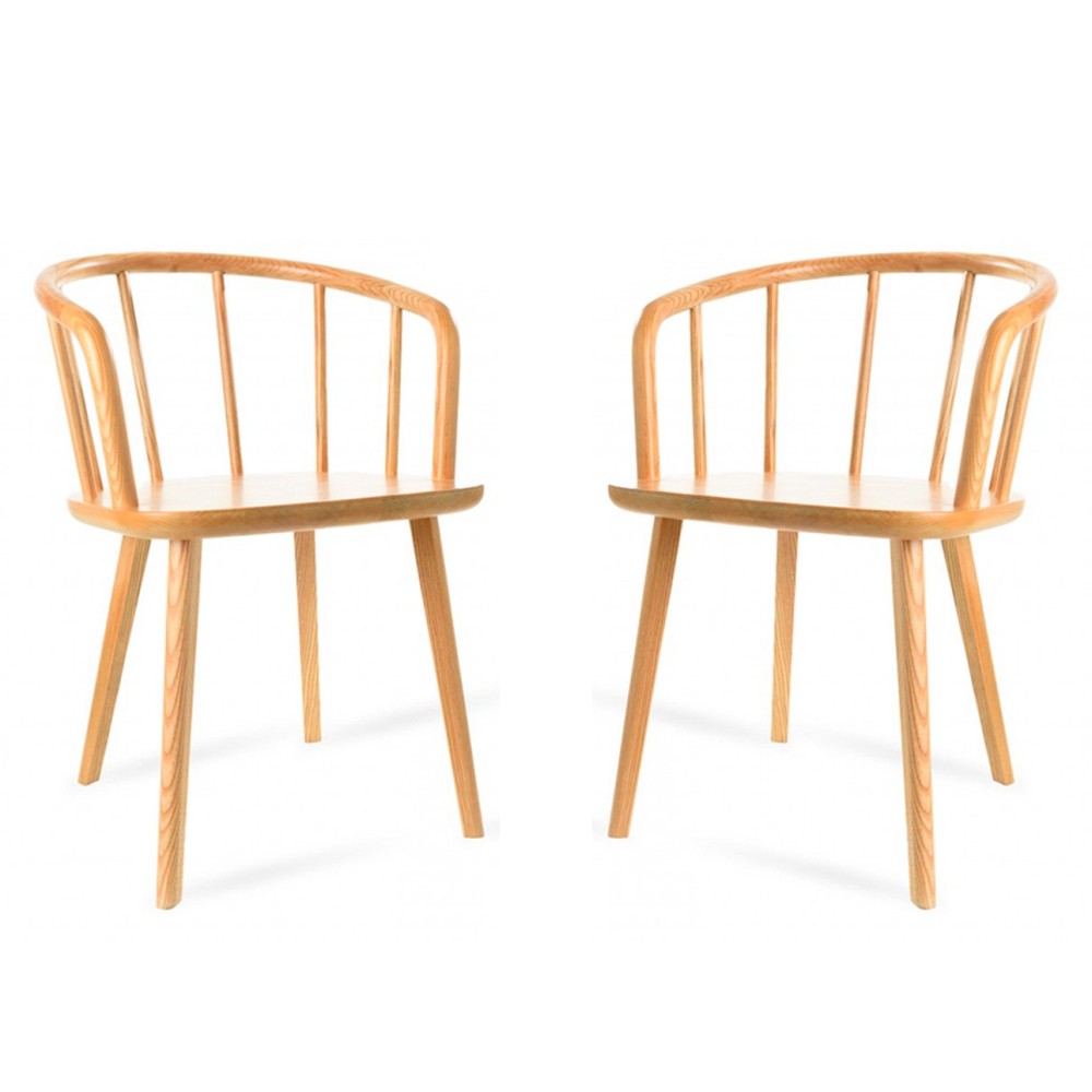 PACK 2 ORGANIC XL CHAIRS