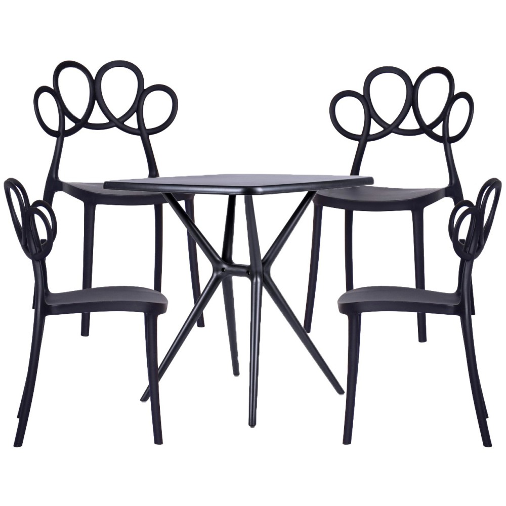 PACK 4 CHAISES DE RÊVE ET UNE TABLE MOÏSE